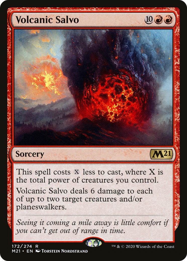 Volcanic Salvo (M21-172) [Core Set 2021]