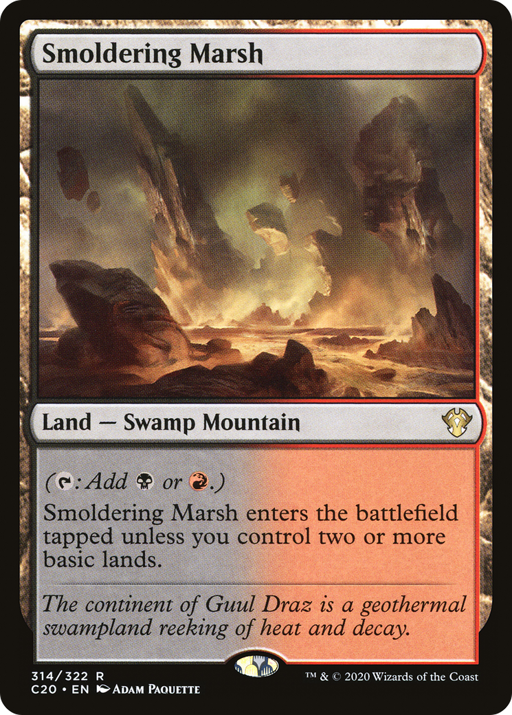 Smoldering Marsh (C20-314) [Commander 2020]