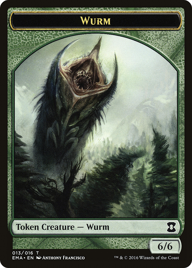 Wurm Token (EMA-013) [Eternal Masters Tokens]
