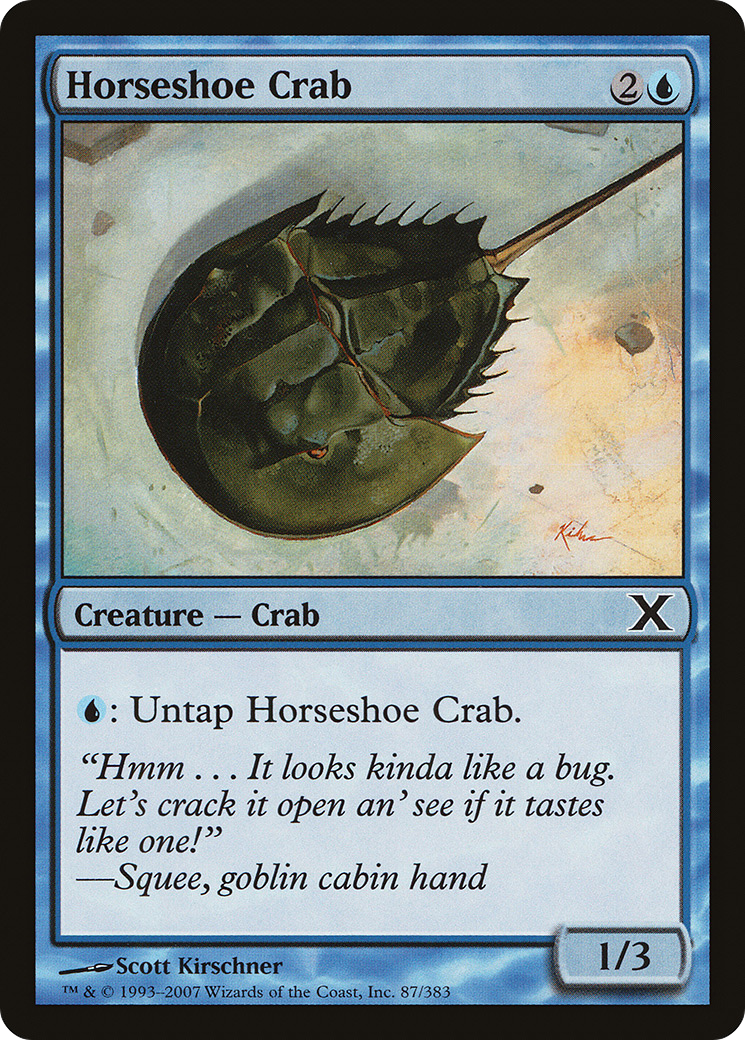 Horseshoe Crab (10E-087) [Tenth Edition] Foil