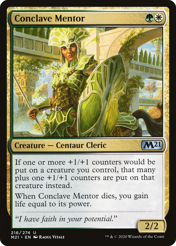 Conclave Mentor (M21-216) [Core Set 2021]
