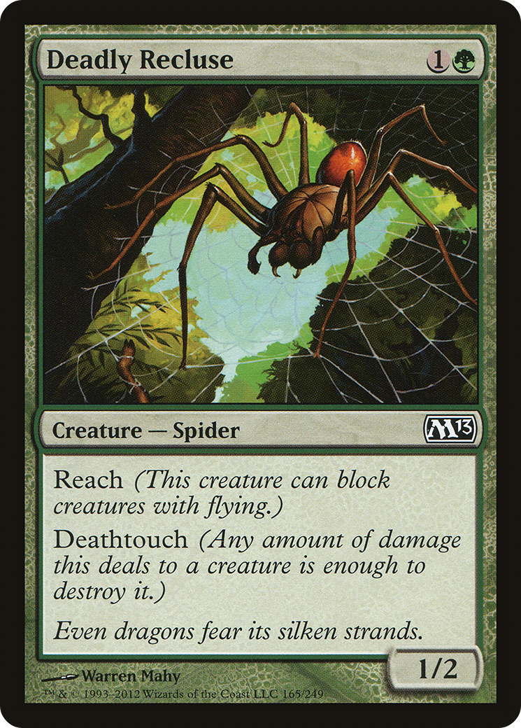 Deadly Recluse (M13-165) [Magic 2013]