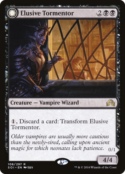 Elusive Tormentor (SOI-108) [Shadows over Innistrad] Foil