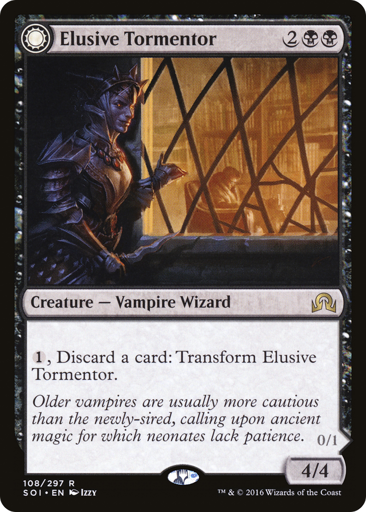 Elusive Tormentor (SOI-108) [Shadows over Innistrad] Foil