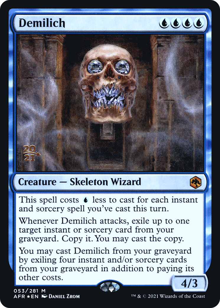 Demilich (PRE-53S) [Adventures in the Forgotten Realms Promos] Foil