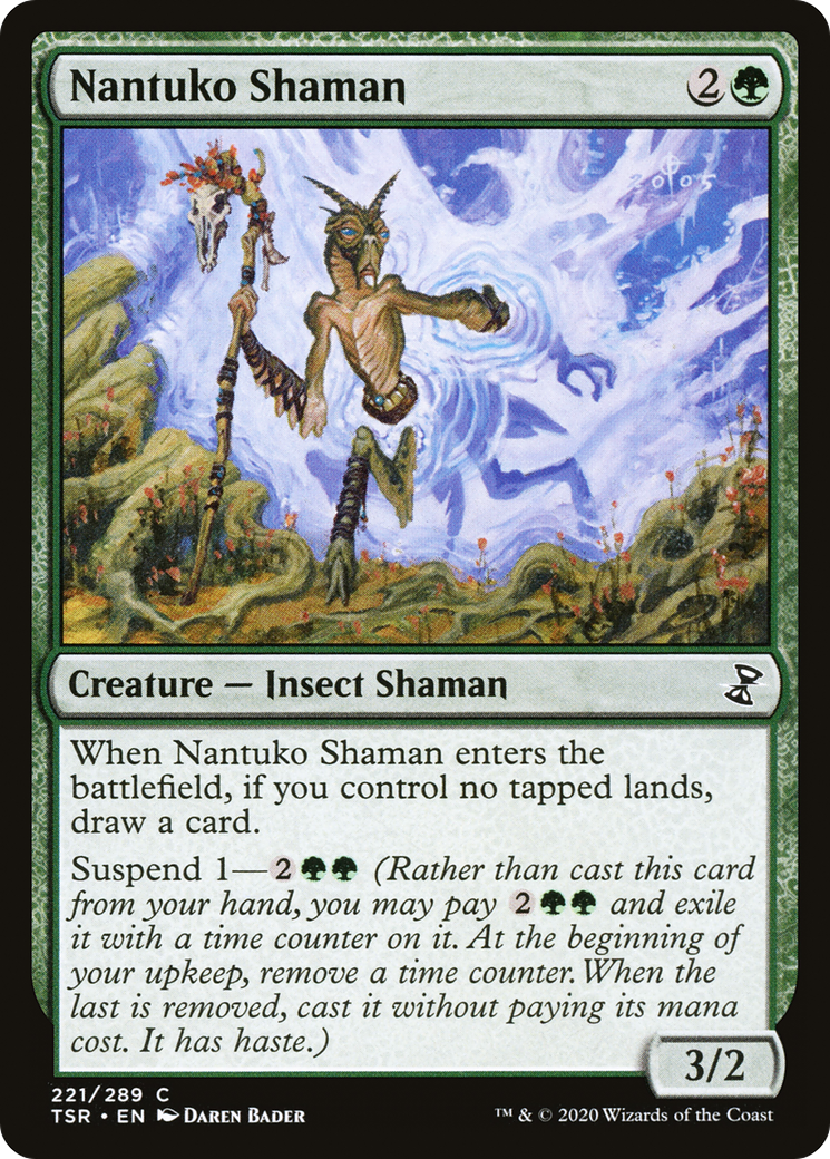 Nantuko Shaman (TSR-221) [Time Spiral Remastered] Foil