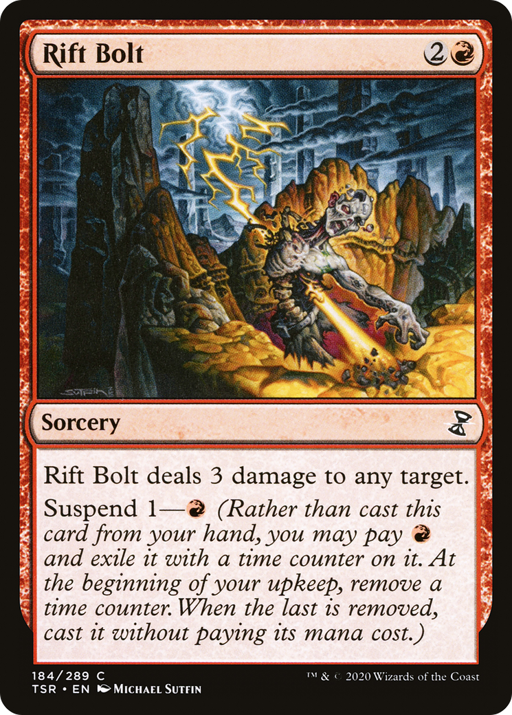 Rift Bolt (TSR-184) [Time Spiral Remastered] Foil