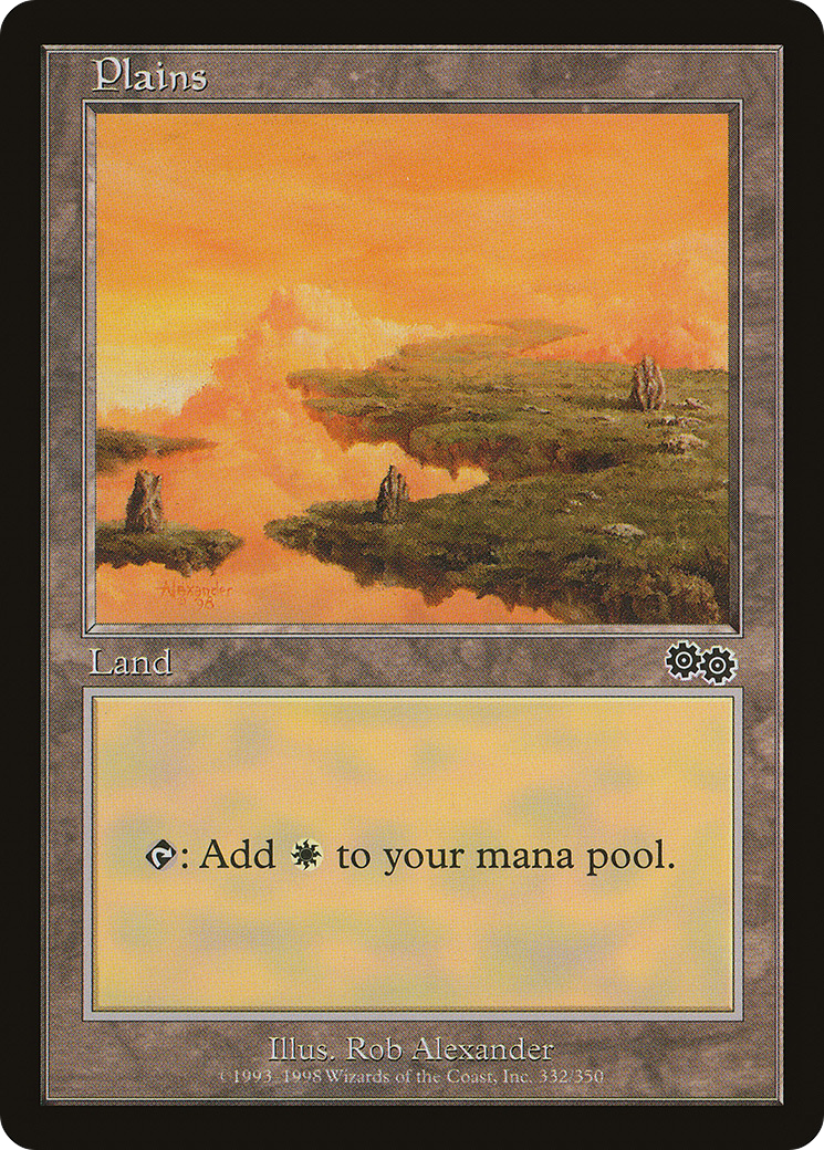 Plains (USG-332) [Urza's Saga]