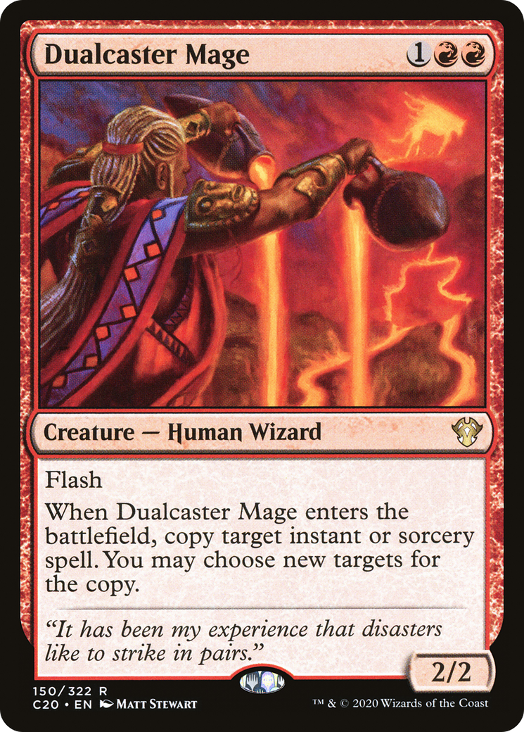 Dualcaster Mage (C20-150) [Commander 2020]