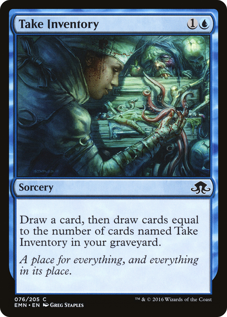 Take Inventory (EMN-076) [Eldritch Moon] Foil