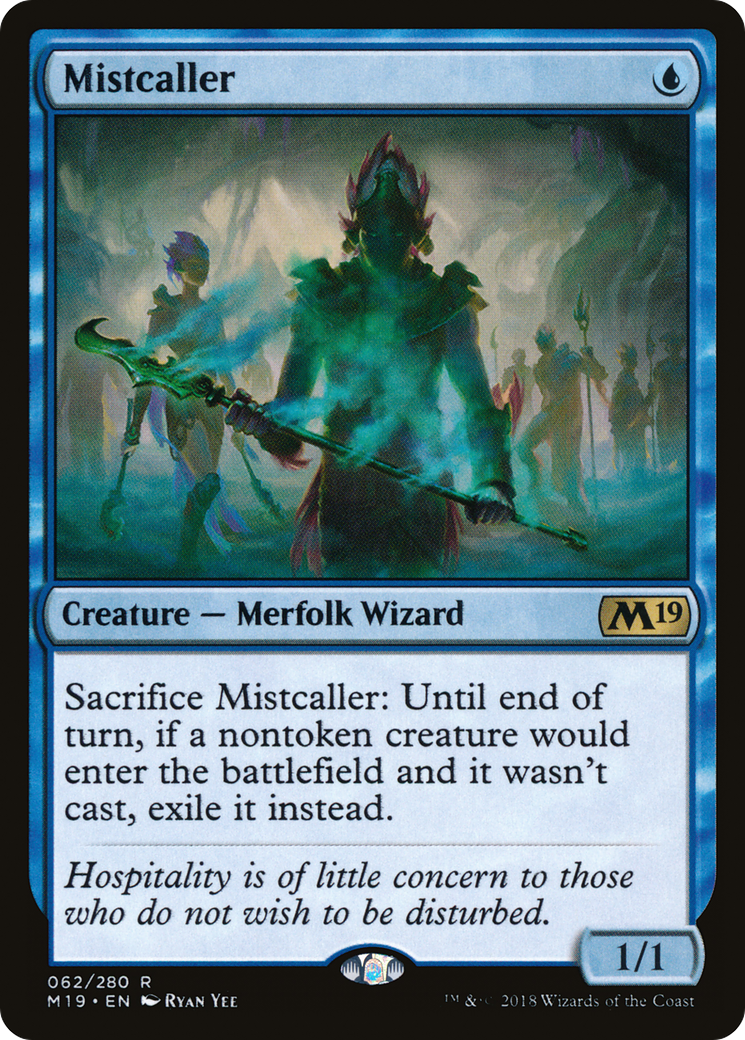 Mistcaller (M19-062) [Core Set 2019] Foil