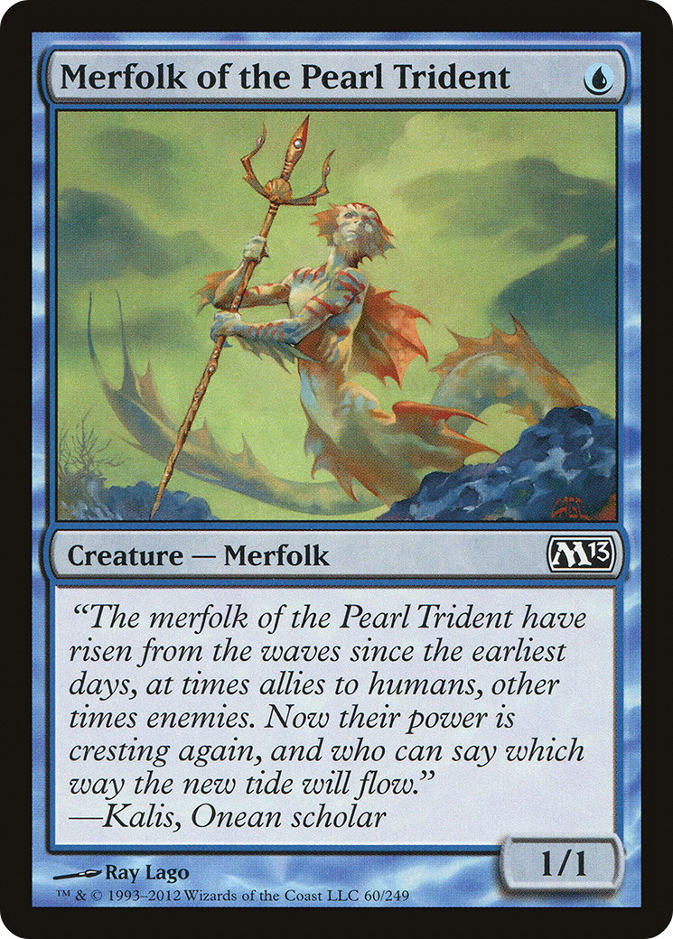 Merfolk of the Pearl Trident (M13-060) [Magic 2013]