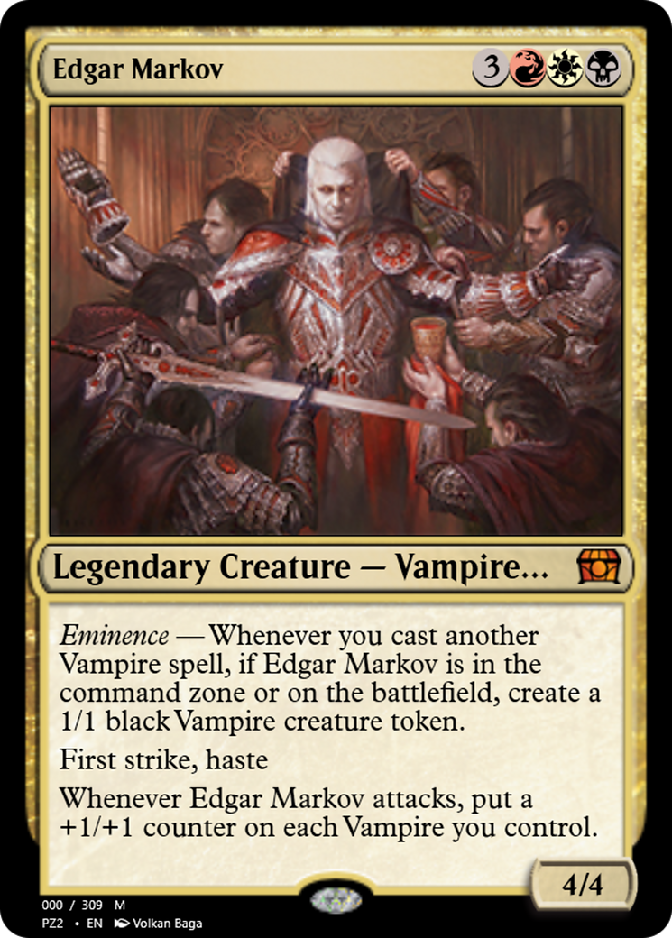 Edgar Markov (PZ2-65693) [Treasure Chest] Foil