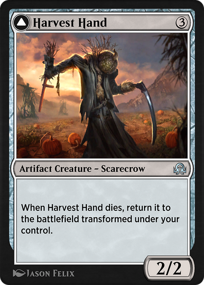 Harvest Hand // Scrounged Scythe (SIR-252) [Shadows over Innistrad Remastered]