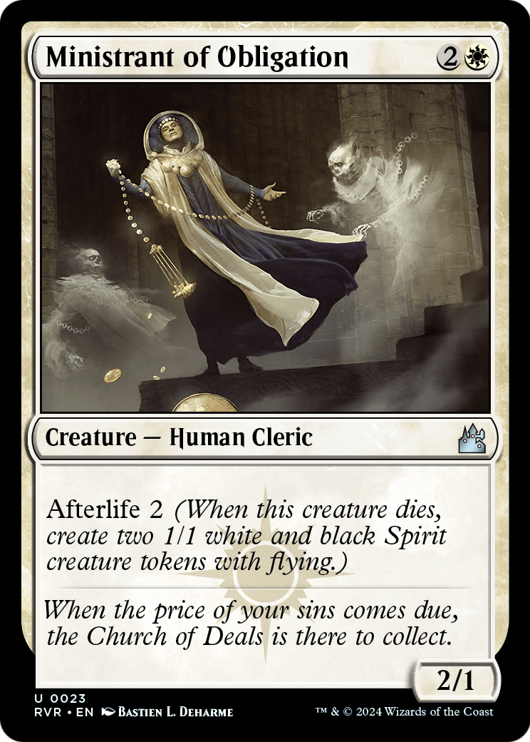 Ministrant of Obligation (RVR-023) [Ravnica Remastered]