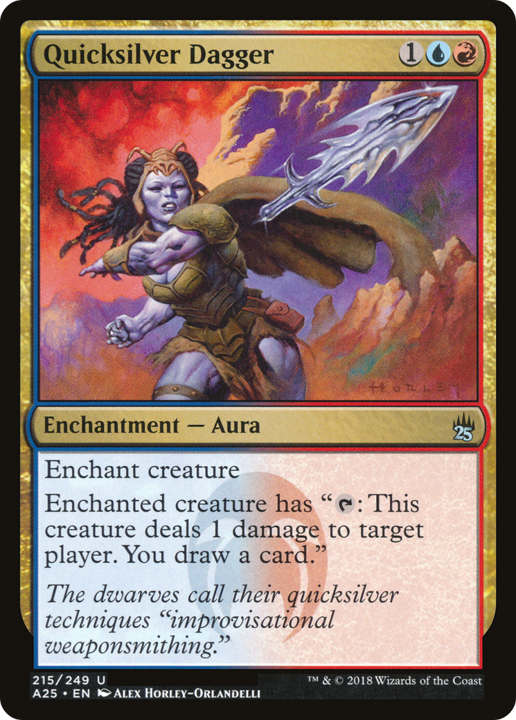 Quicksilver Dagger (A25-215) [Masters 25] Foil