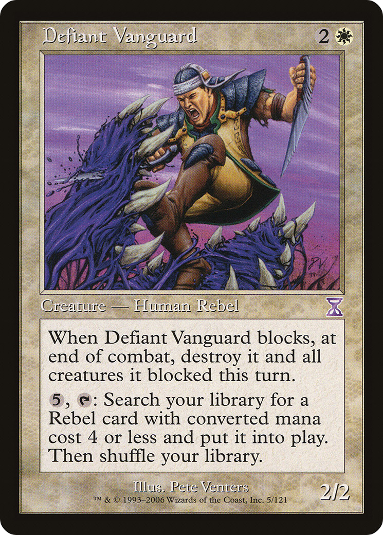 Defiant Vanguard (TSB-005) [Time Spiral Timeshifted]