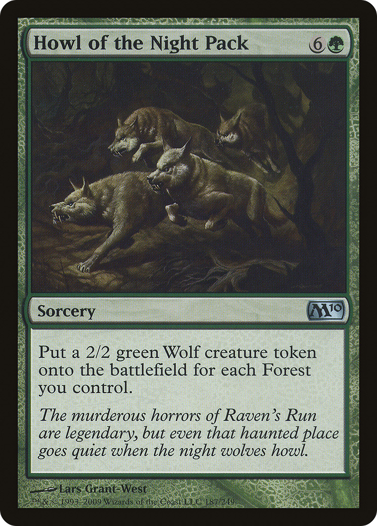 Howl of the Night Pack (M10-187) [Magic 2010]