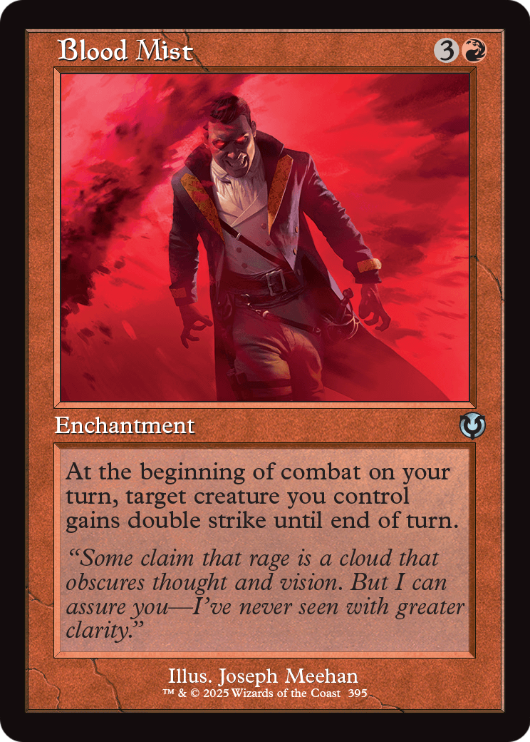 Blood Mist (Retro Frame) (INR-395) [Innistrad Remastered] Foil