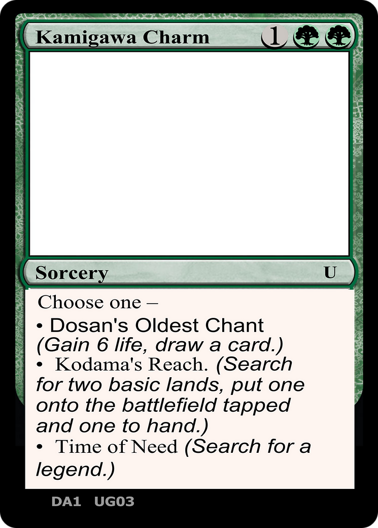Kamigawa Charm [Unknown Event]