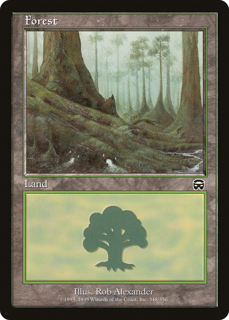 Forest (MMQ-348) [Mercadian Masques] Foil