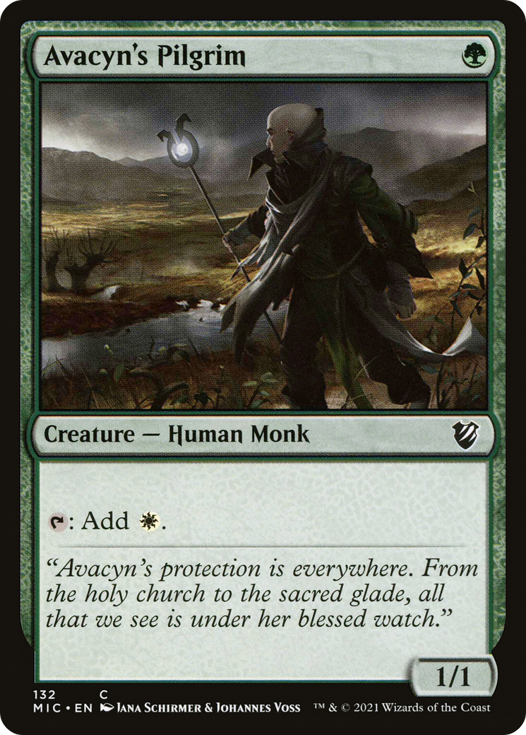 Avacyn's Pilgrim (MIC-132) [Midnight Hunt Commander]