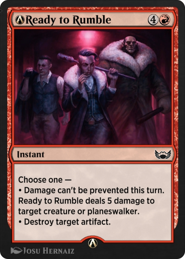 A-Ready to Rumble (SNC-A-119) [Streets of New Capenna]