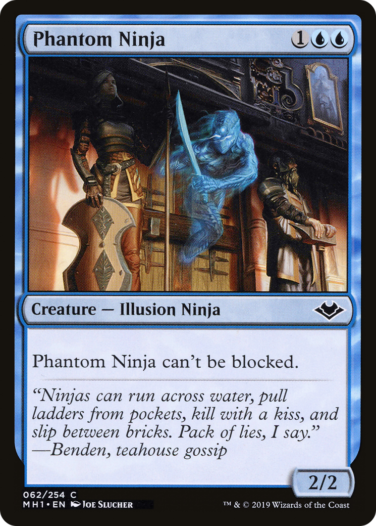 Phantom Ninja (MH1-062) [Modern Horizons] Foil