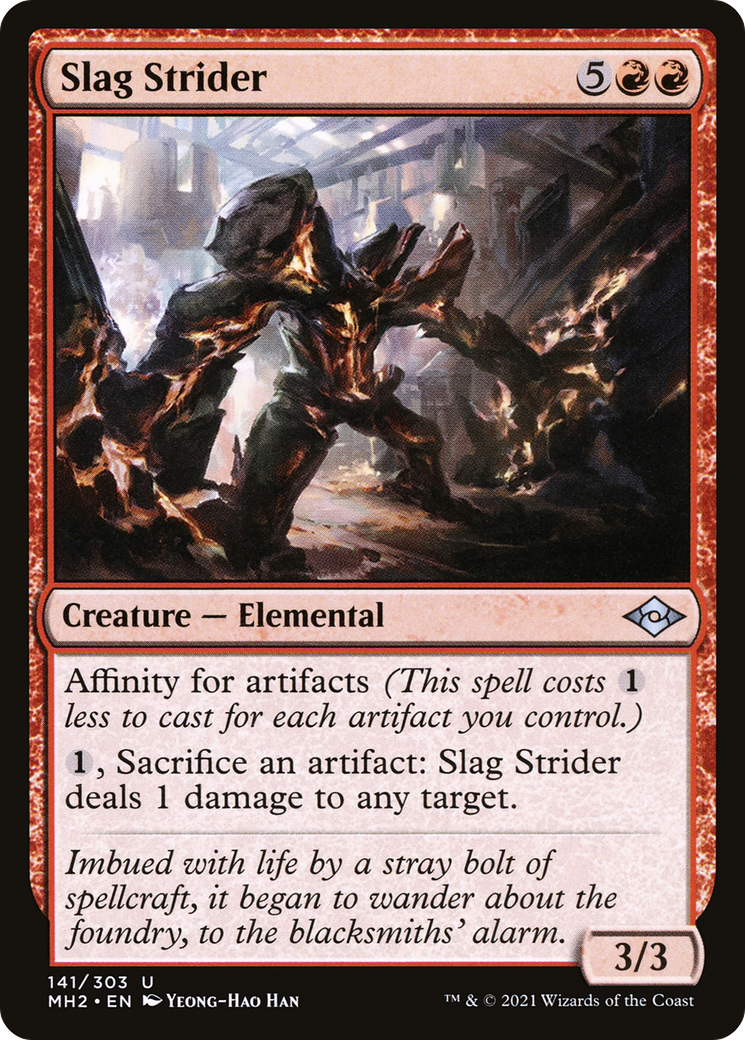 Slag Strider (MH2-141) [Modern Horizons 2] Foil