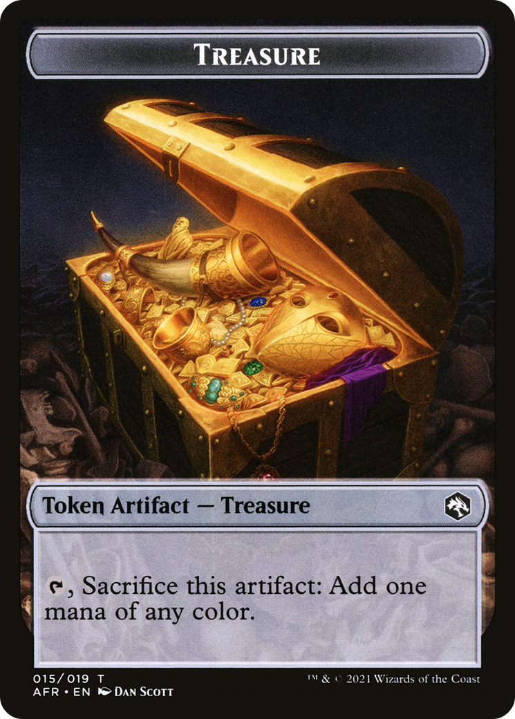 Treasure Token (AFR-015) [Adventures in the Forgotten Realms Tokens]