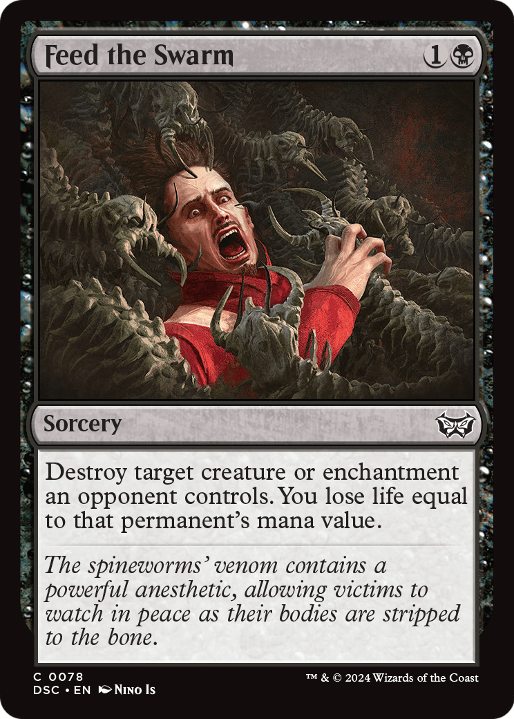 Feed the Swarm (DSC-078) [Duskmourn: House of Horror Commander]