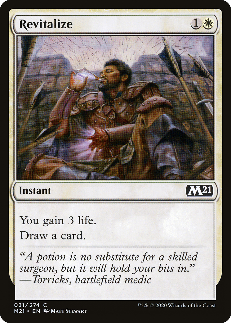 Revitalize (M21-031) [Core Set 2021] Foil