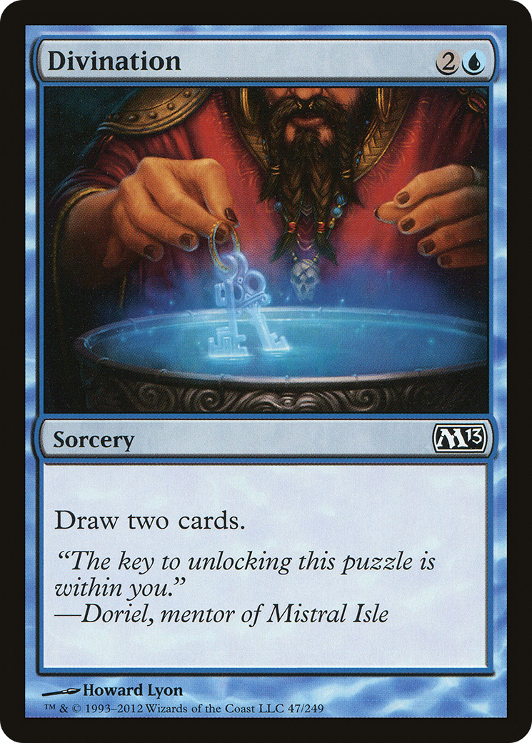 Divination (M13-047) [Magic 2013] Foil