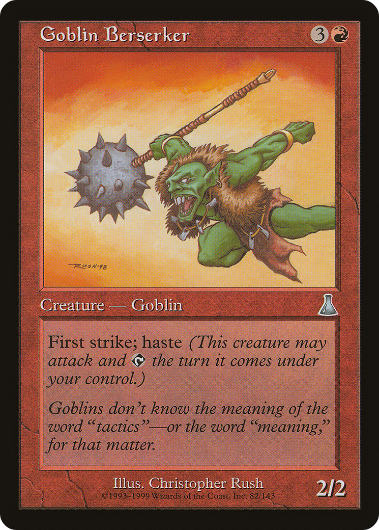 Goblin Berserker (UDS-082) [Urza's Destiny]