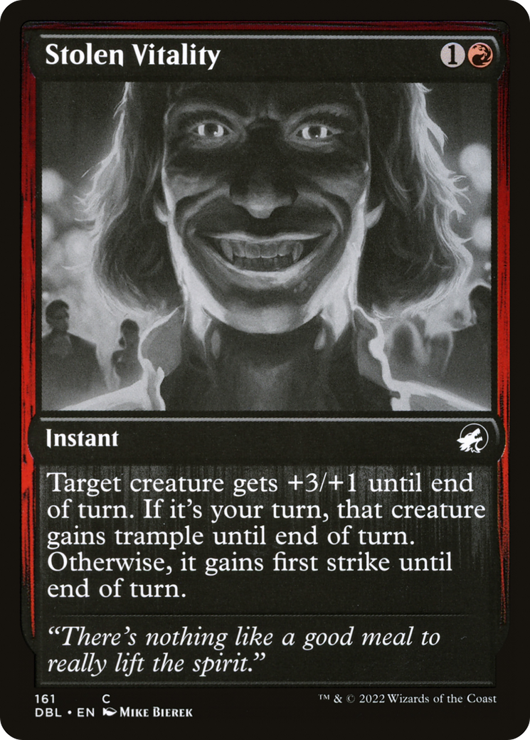 Stolen Vitality (DBL-161) [Innistrad: Double Feature] Foil