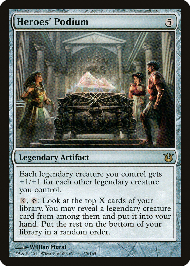 Heroes' Podium (BNG-159) [Born of the Gods] Foil