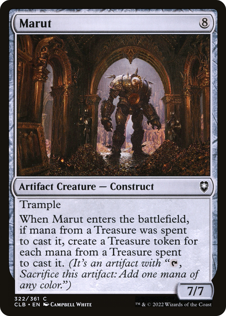Marut (CLB-322) [Commander Legends: Battle for Baldur's Gate] Foil
