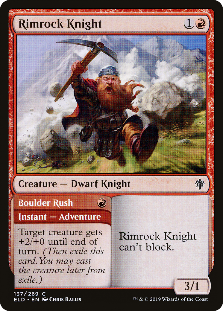 Rimrock Knight (ELD-137) [Throne of Eldraine]
