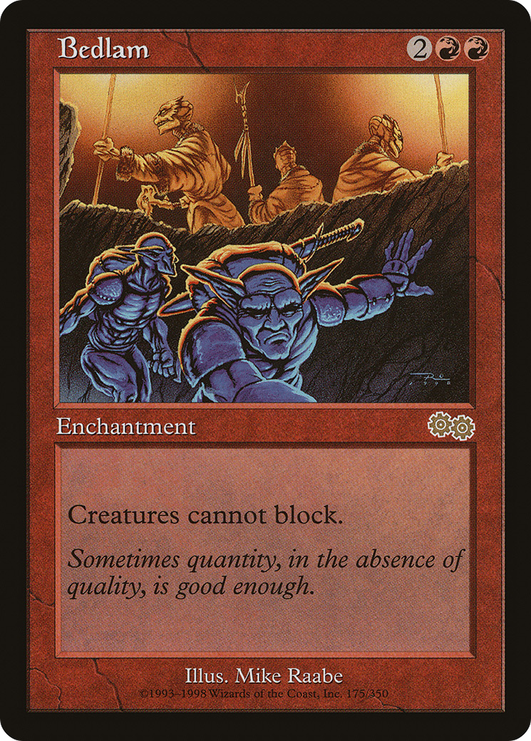 Bedlam (USG-175) [Urza's Saga]