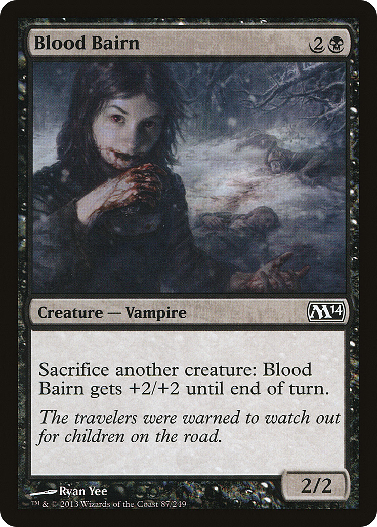 Blood Bairn (M14-087) [Magic 2014] Foil