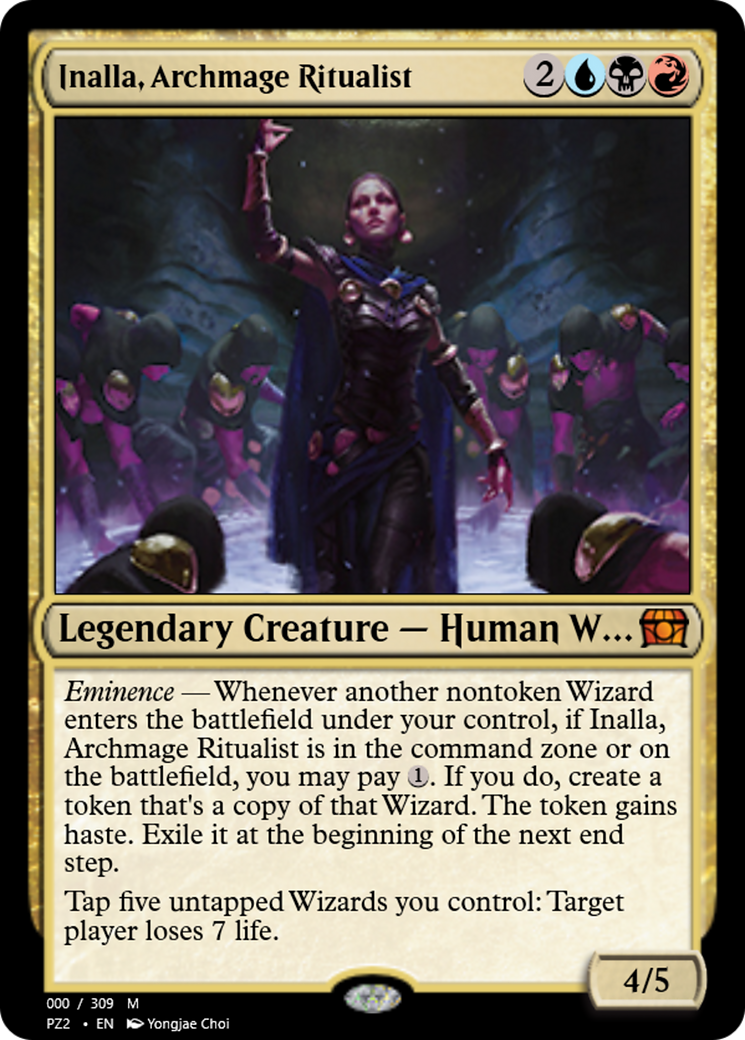 Inalla, Archmage Ritualist (PZ2-65737) [Treasure Chest] Foil