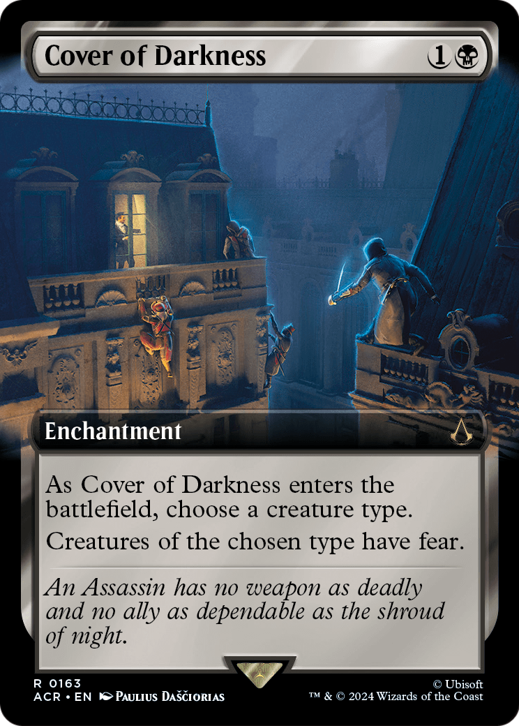 Cover of Darkness (Extended Art) (ACR-163) [Assassin's Creed] Foil