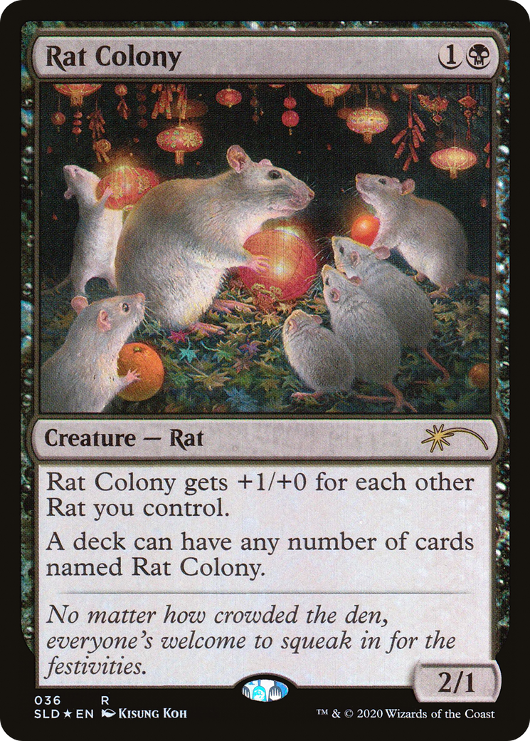 Rat Colony (SLD-036) [Secret Lair Drop] Foil