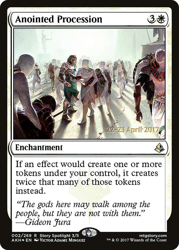Anointed Procession (PRE-02S) [Amonkhet Promos] Foil