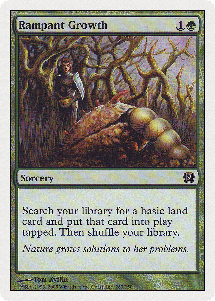 Rampant Growth (9ED-263) [9th Edition] Foil