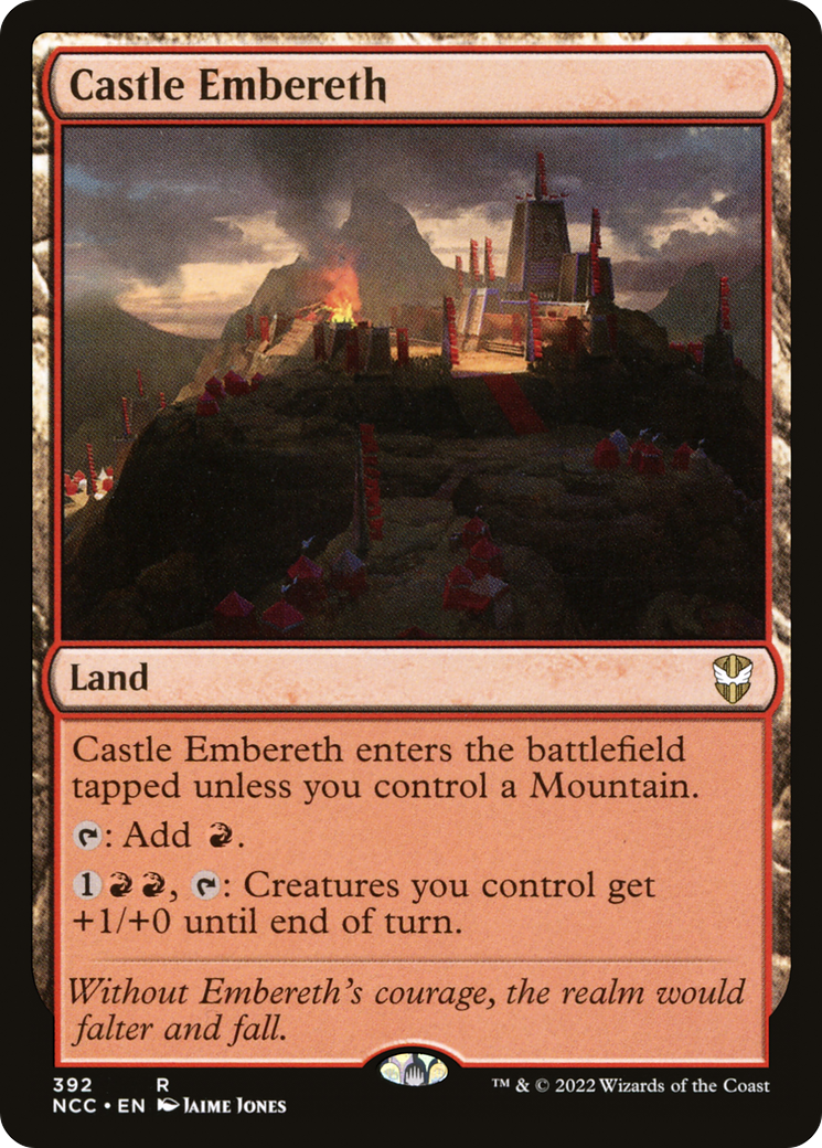Castle Embereth (NCC-392) [New Capenna Commander]