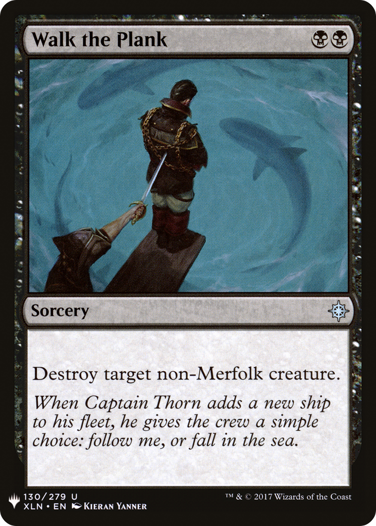 Walk the Plank (LIST-XLN-130) [The List]