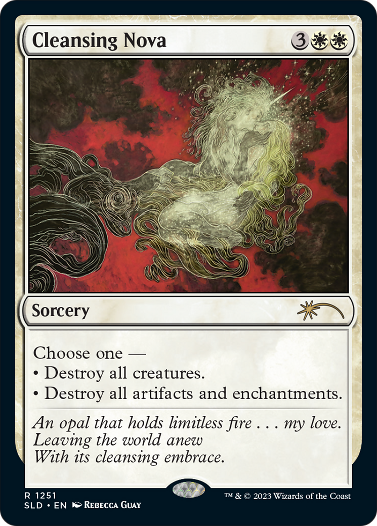 Cleansing Nova (SLD-1251) [Secret Lair Drop] Foil