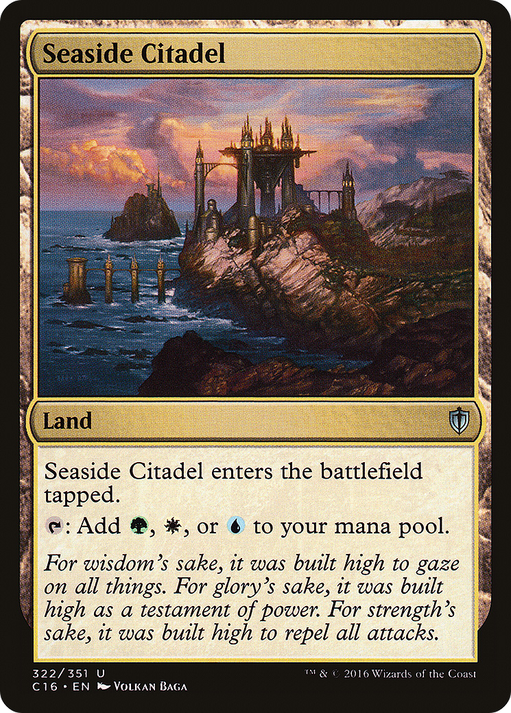 Seaside Citadel (C16-322) [Commander 2016]