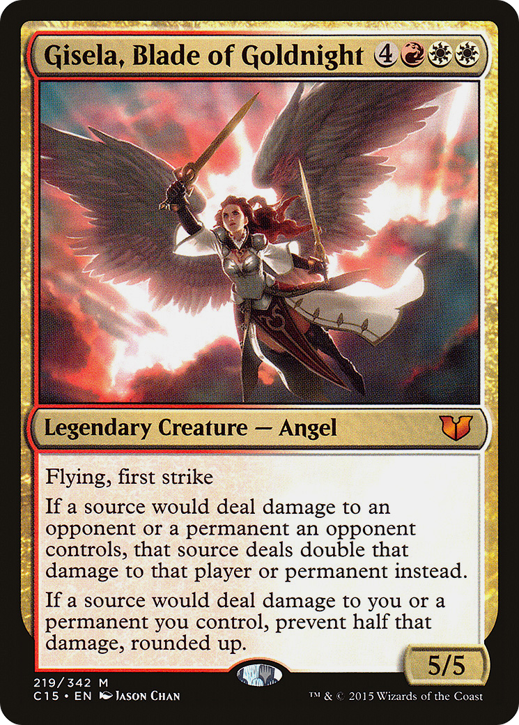 Gisela, Blade of Goldnight (C15-219) [Commander 2015]